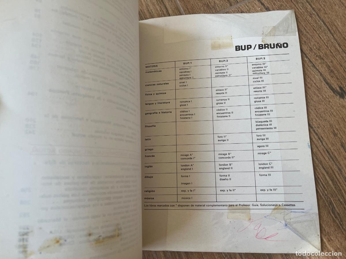 Libros de segunda mano: Geografia C&oacute;dice II. 2 BUP. Bru&ntilde;o. - Foto 4