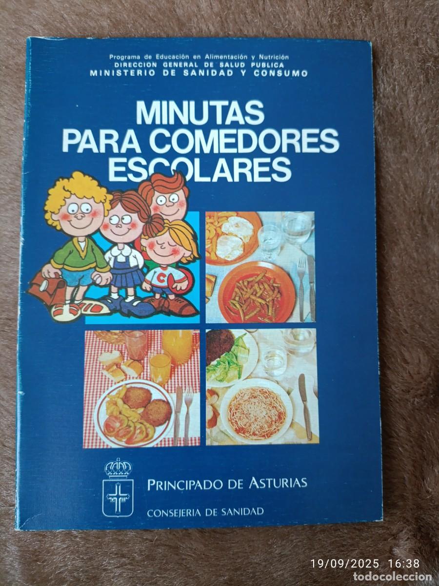 Libros de segunda mano: Minutas para comedores escolares - Foto 1