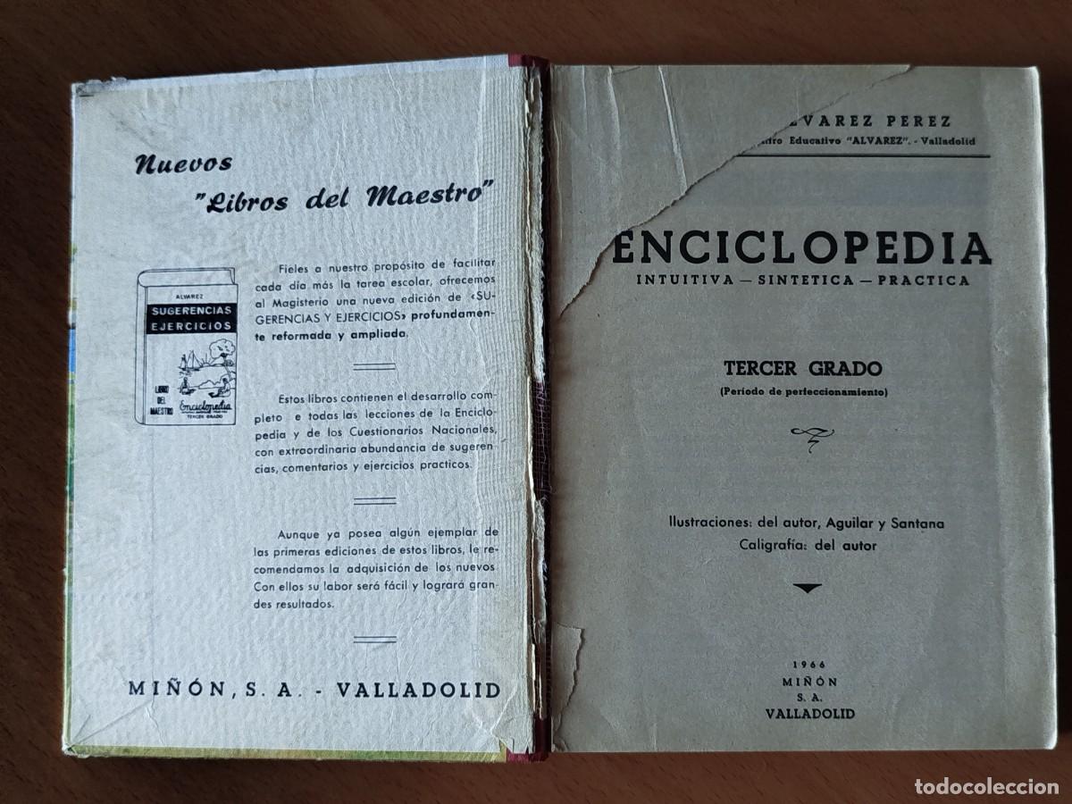 Libros de segunda mano: Enciclopedia &Aacute;lvarez Tercer Grado. Edici&oacute;n 1966 ORIGINAL - Foto 3
