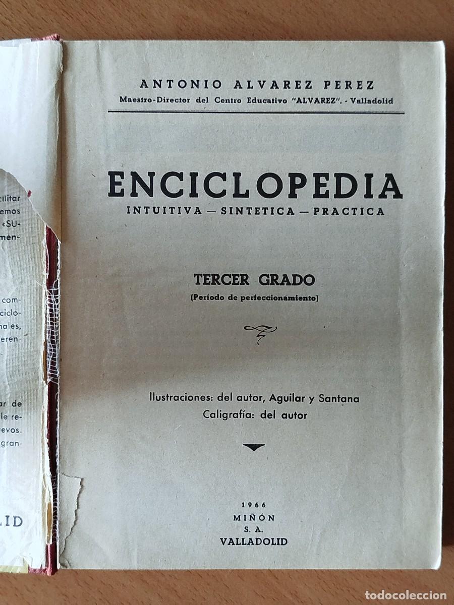 Libros de segunda mano: Enciclopedia &Aacute;lvarez Tercer Grado. Edici&oacute;n 1966 ORIGINAL - Foto 4
