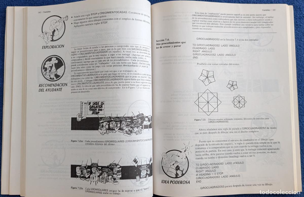 Libros de segunda mano: Aprendiendo con Commodore Logo - Dabiel Wall - Byte Books - McGraw-Hill (1985) - Foto 6