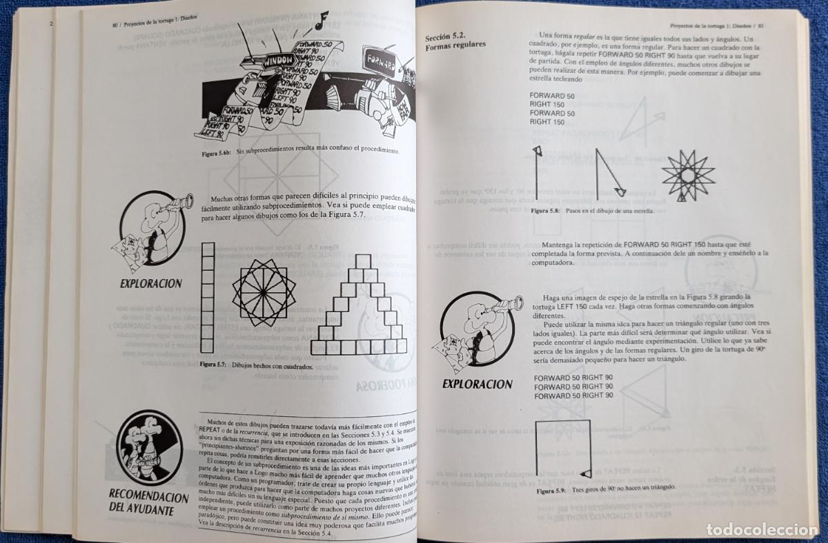 Libros de segunda mano: Aprendiendo con Commodore Logo - Dabiel Wall - Byte Books - McGraw-Hill (1985) - Foto 10