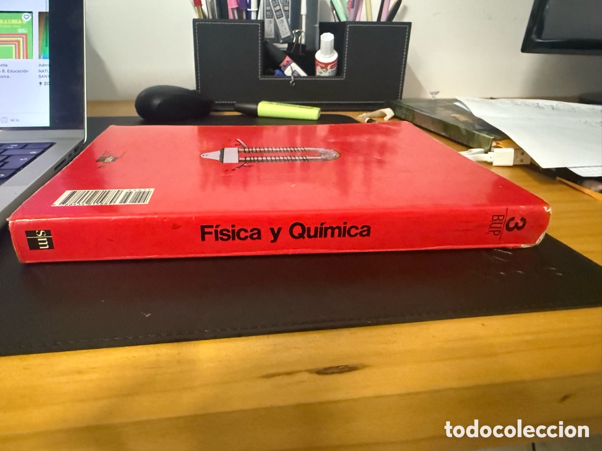 Libros de segunda mano: F&iacute;sica y Qu&iacute;mica 3&ordm; BUP editorial SM a&ntilde;o 1985 - Foto 4
