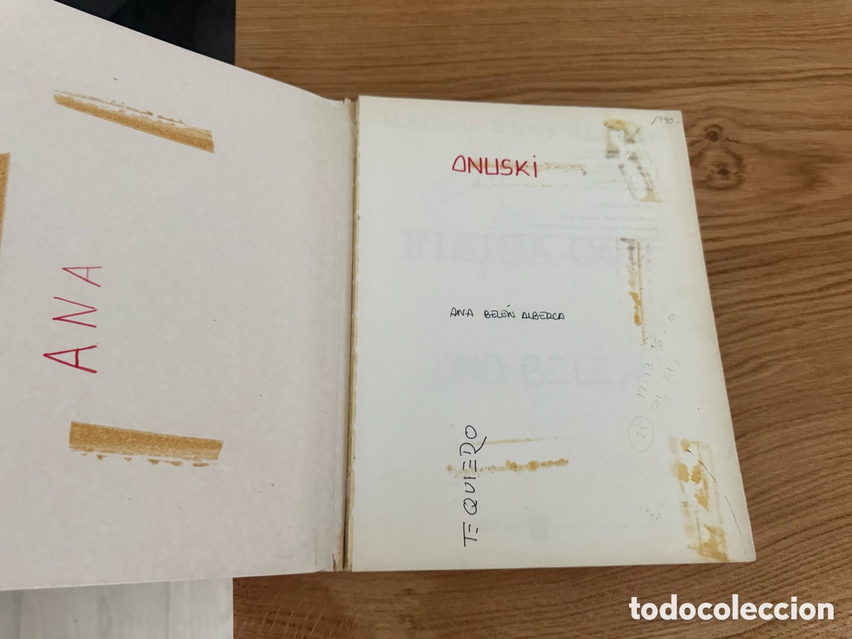 Libros de segunda mano: F&iacute;sica COU editorial SM a&ntilde;o 1989 - Foto 3
