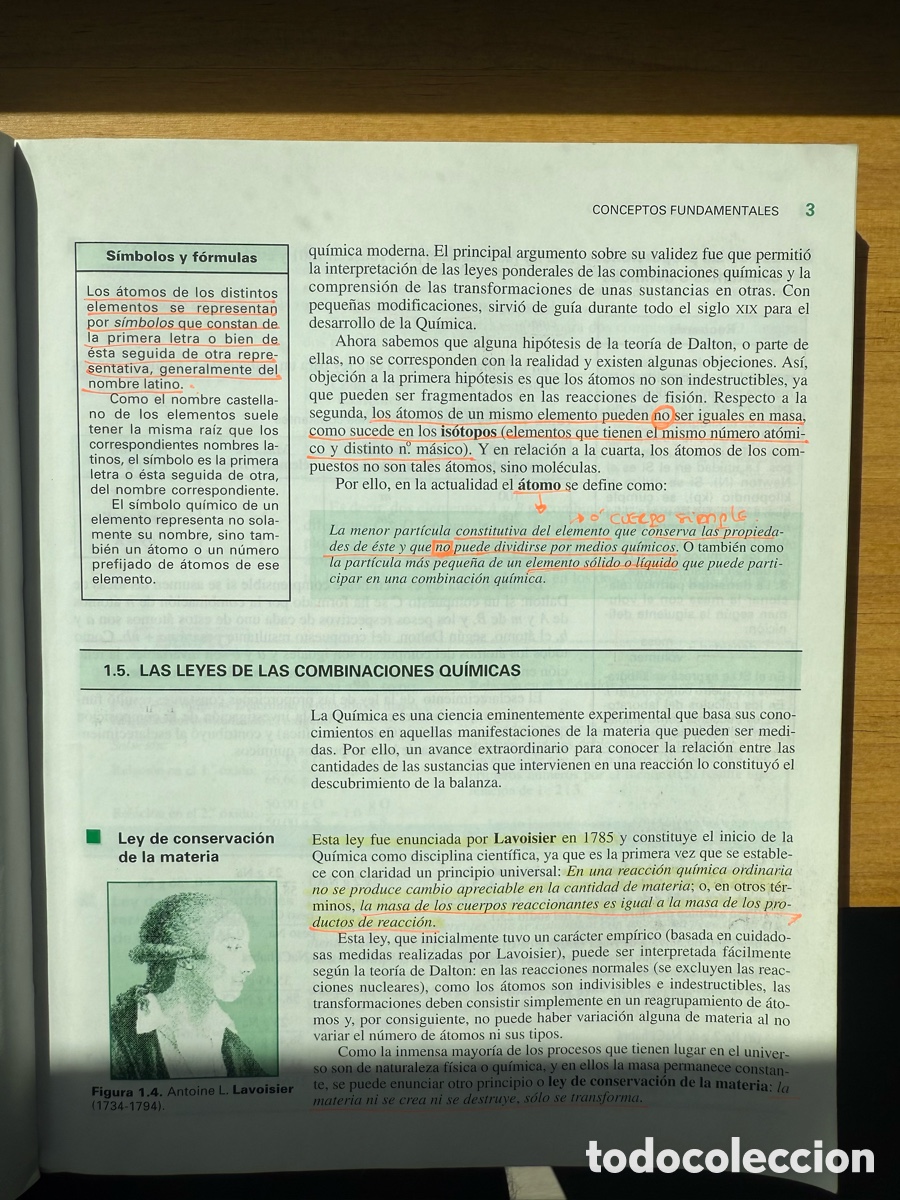 Libros de segunda mano: Curso de Qu&iacute;mica COU editorial McGraw Hill a&ntilde;o 1995 - Foto 5