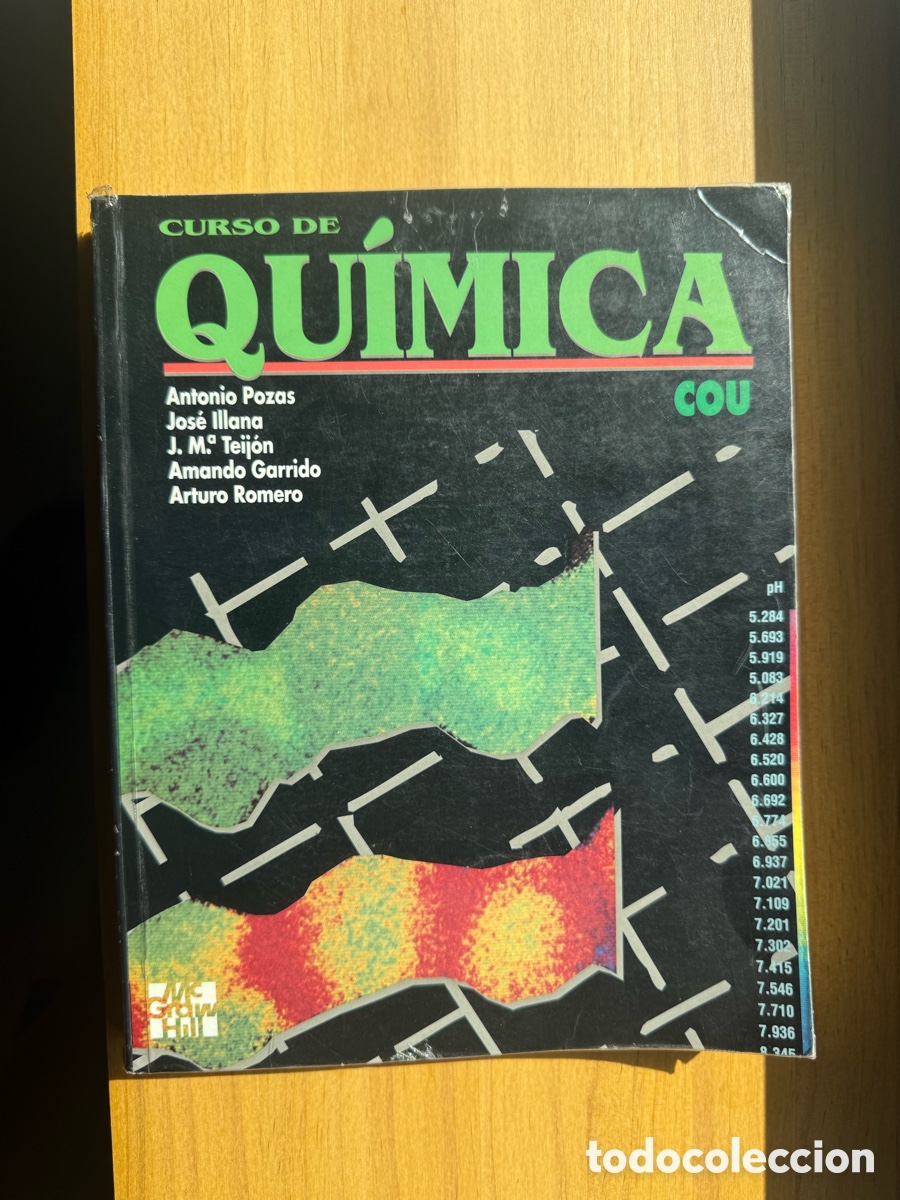 Libros de segunda mano: Curso de Qu&iacute;mica COU editorial McGraw Hill a&ntilde;o 1995 - Foto 1