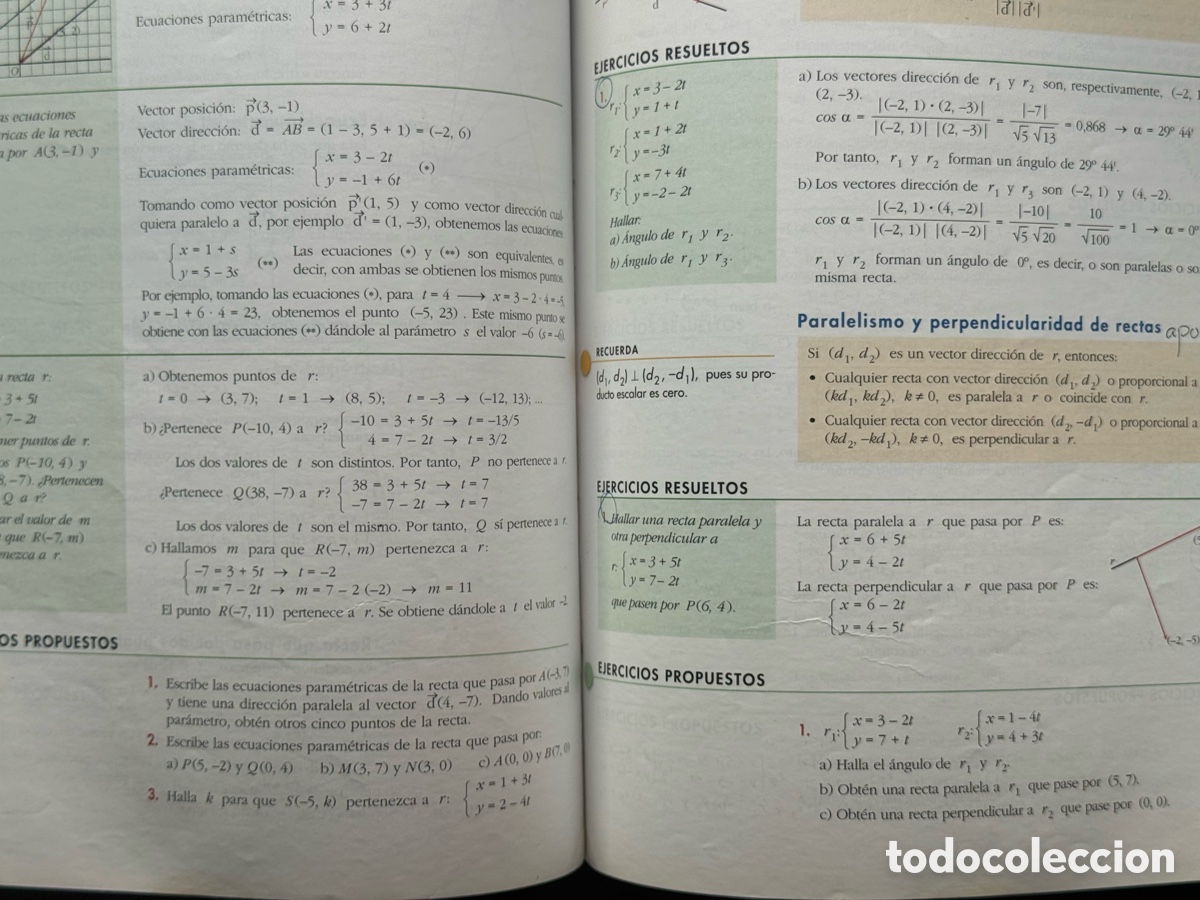 Libros de segunda mano: Matem&aacute;ticas 1 Bachillerato editorial Anaya a&ntilde;o 2000 - Foto 4
