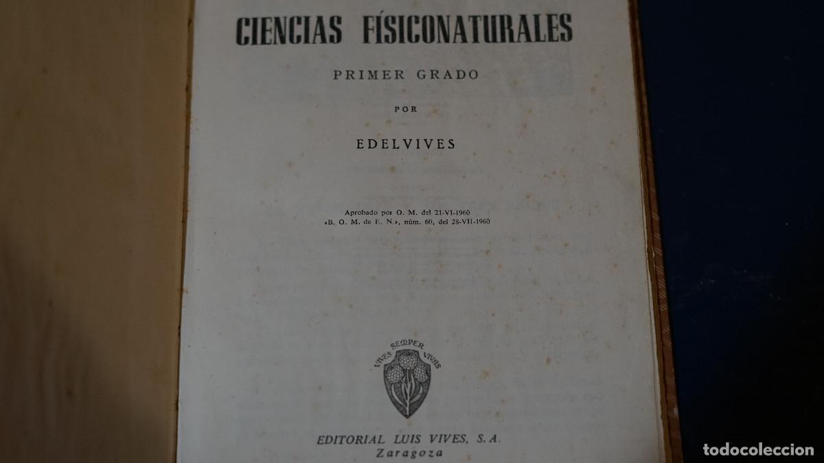 Libros de segunda mano: Ciencias naturales - Primer grado - Edelvives - Foto 2