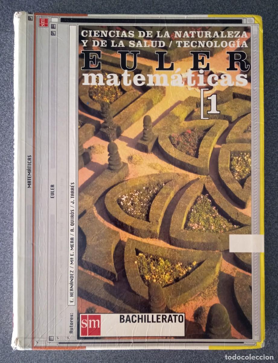 Libros de segunda mano: Matem&aacute;ticas 1 Bachillerato SM Euler - Foto 1