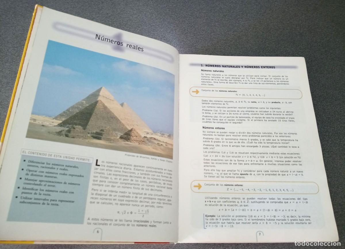 Libros de segunda mano: Matem&aacute;ticas 1 Bachillerato SM Euler - Foto 7