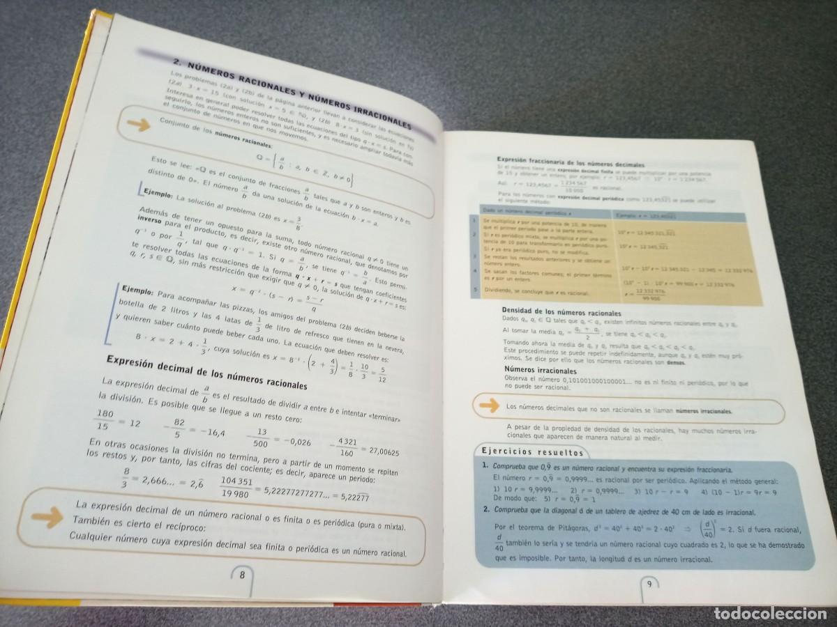 Libros de segunda mano: Matem&aacute;ticas 1 Bachillerato SM Euler - Foto 8