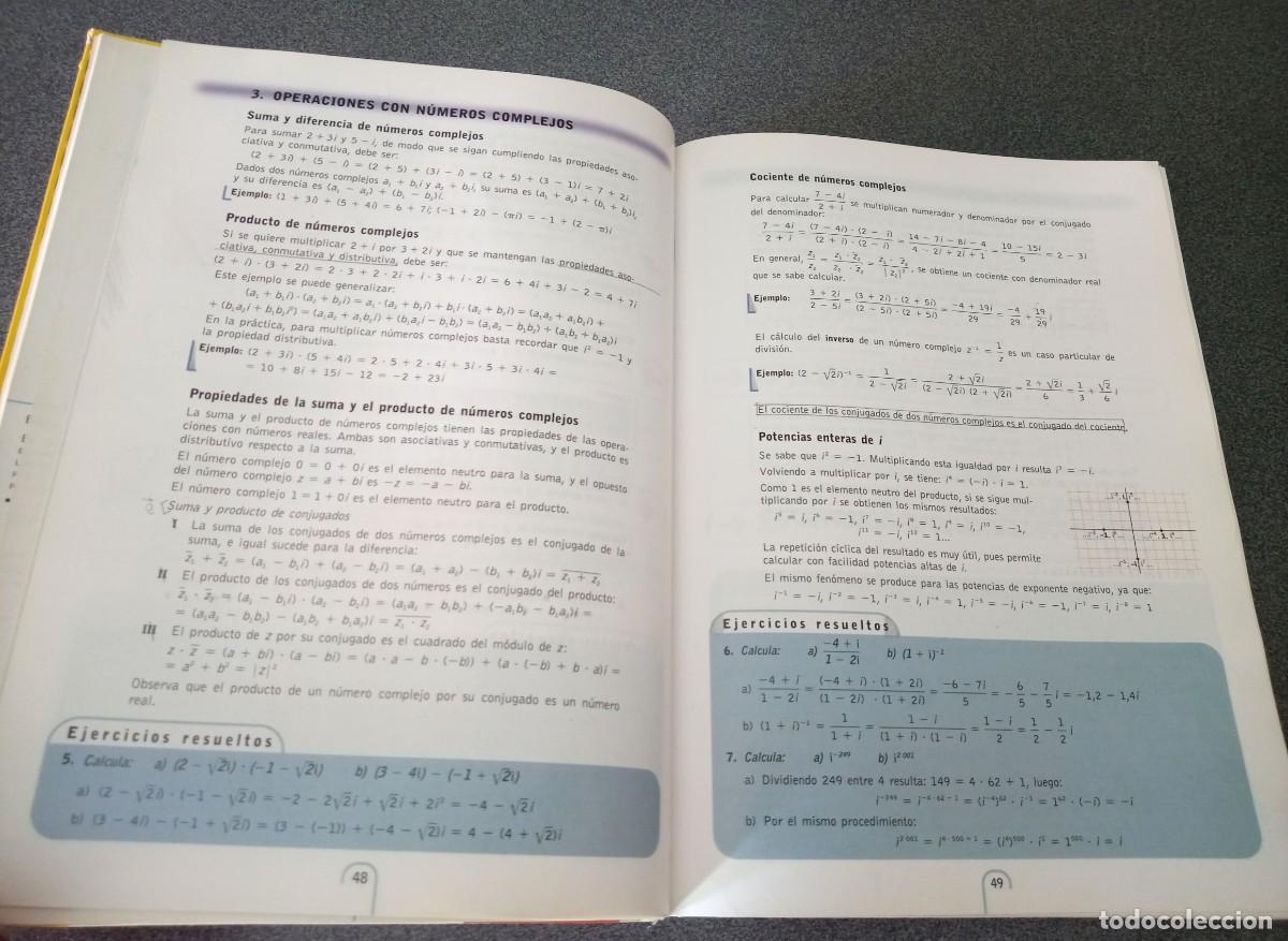Libros de segunda mano: Matem&aacute;ticas 1 Bachillerato SM Euler - Foto 9