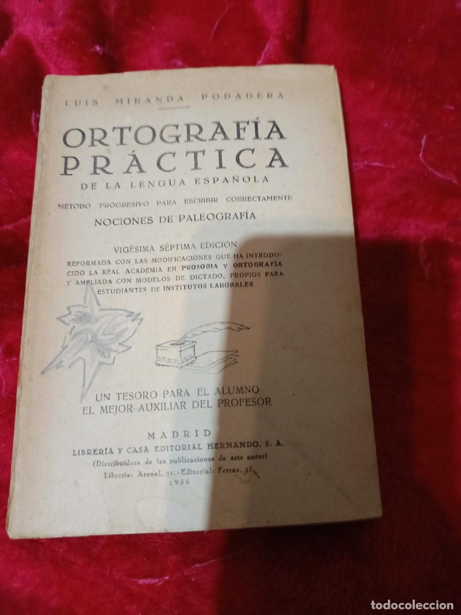 Libros de segunda mano: ortogradia practica lengua espa&ntilde;ola - Foto 1