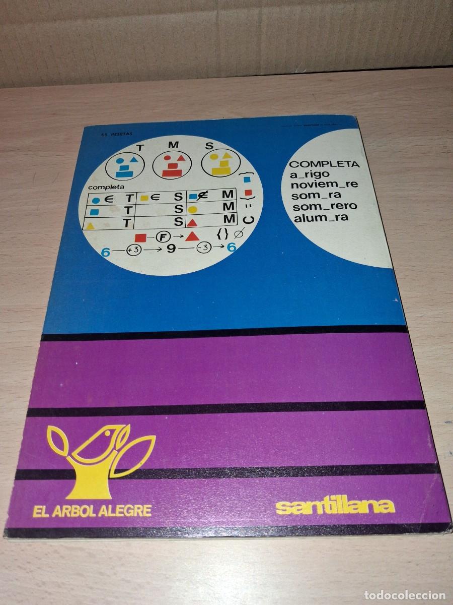 Libros de segunda mano: Libro / Cuaderno Santillana de trabajo. 3 curso de primaria. A&Ntilde;O 1970