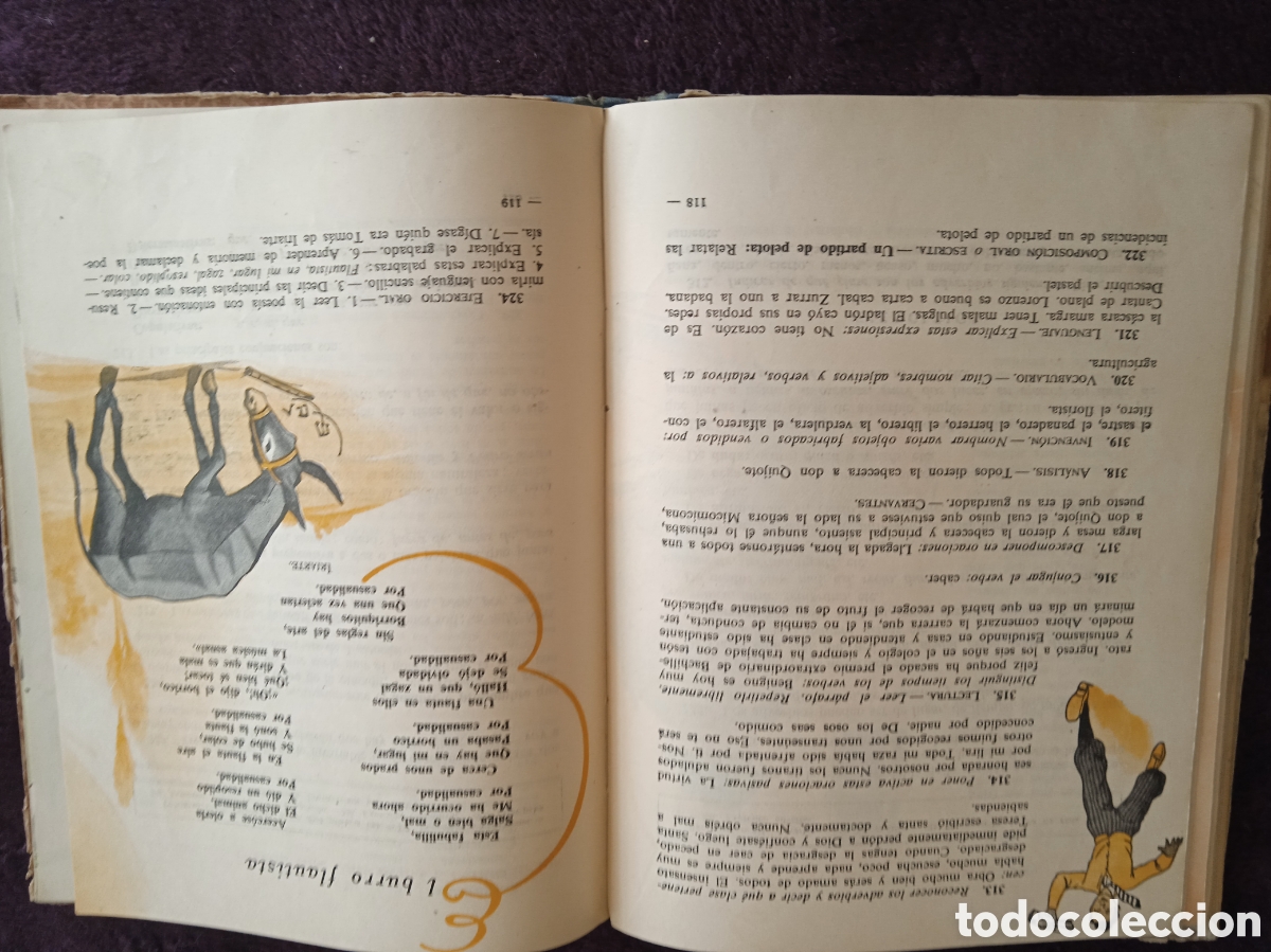 Libros de segunda mano: GRAM&Aacute;TICA SEGUNDO GRADO -ED. LUIS VIVES. 1952. - Foto 4