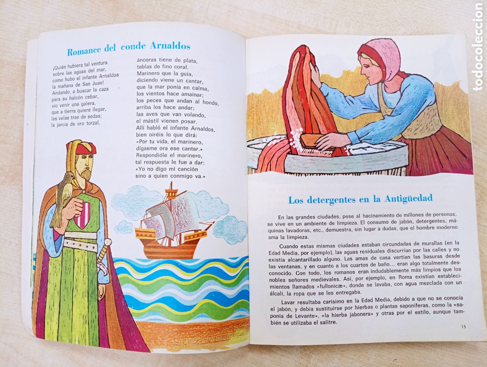 Libros de segunda mano: MUNDO NUEVO 4 EGB - ANAYA - Foto 4