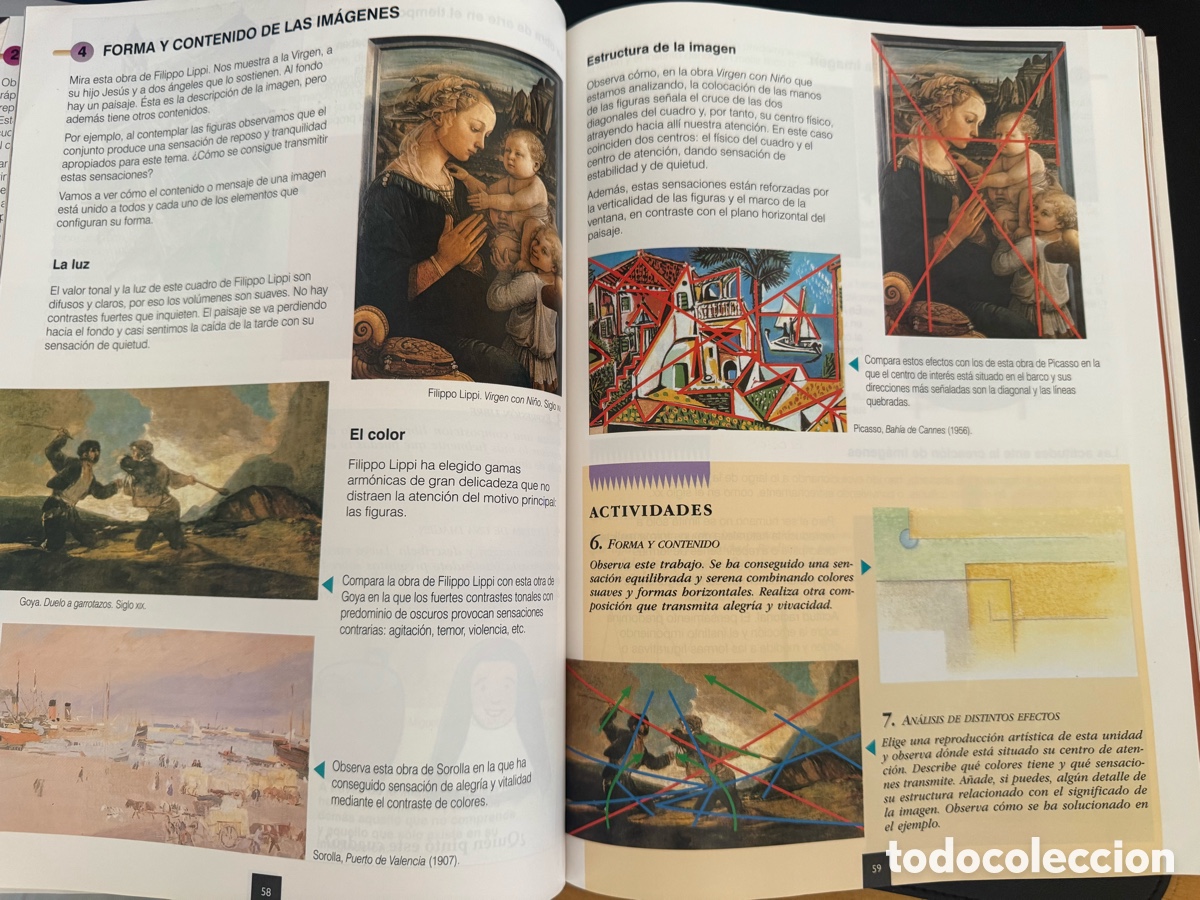 Libros de segunda mano: Educaci&oacute;n Pl&aacute;stica y Visual 2&ordm; Secundaria editorial SM a&ntilde;o 1997 - Foto 3