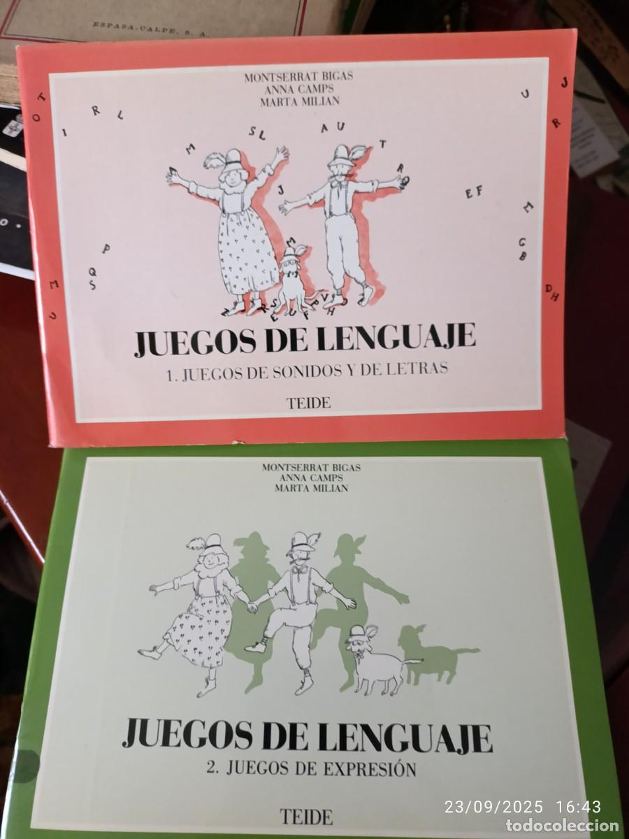 Libros de segunda mano: Juegos de lenguaje. Montserrat Bigas - Foto 1