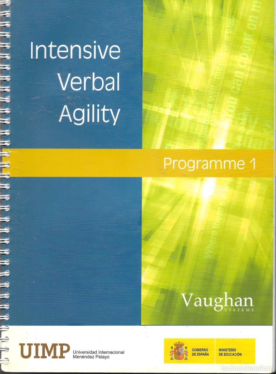 Libros de segunda mano: Intensive Verbal Agility. Programme 1 - Foto 1