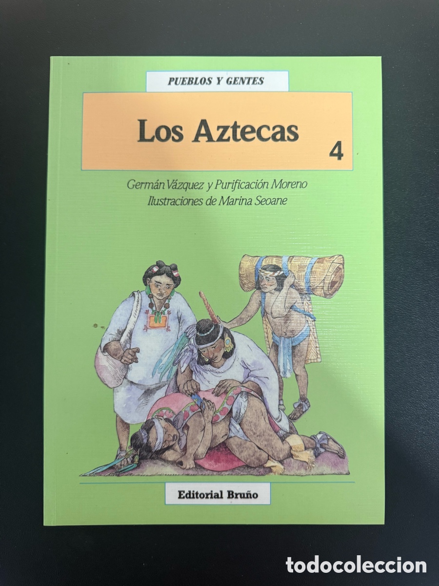 Libros de segunda mano: PUEBLOS Y GENTES Los Aztecas 4&ordm; Editorial Bru&ntilde;o - Foto 1
