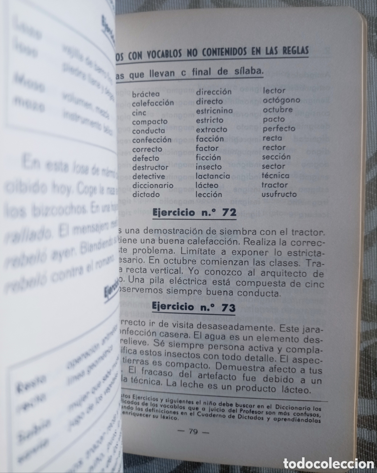Libros de segunda mano: BREVE ORTOGRAF&Iacute;A ESCOLAR. MANUEL BUSTOS SOUSA. 1974. - Foto 4