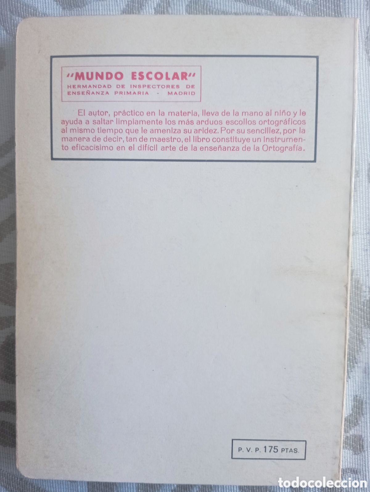 Libros de segunda mano: BREVE ORTOGRAF&Iacute;A ESCOLAR. MANUEL BUSTOS SOUSA. 1974. - Foto 6