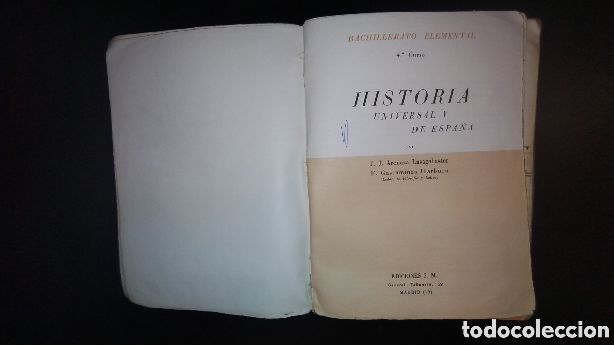 Libros de segunda mano: Historia universal y de Espa&ntilde;a cuarto curso - Foto 4