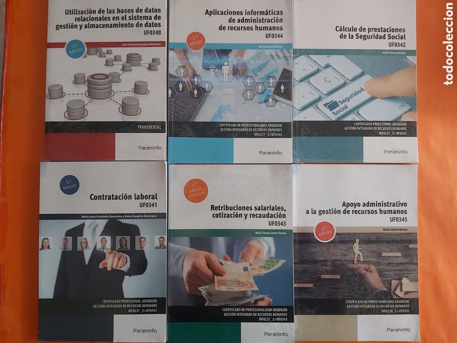 Libros de segunda mano: 14 LIBROS PARANINFO VVAA 2021-2024 - Foto 1