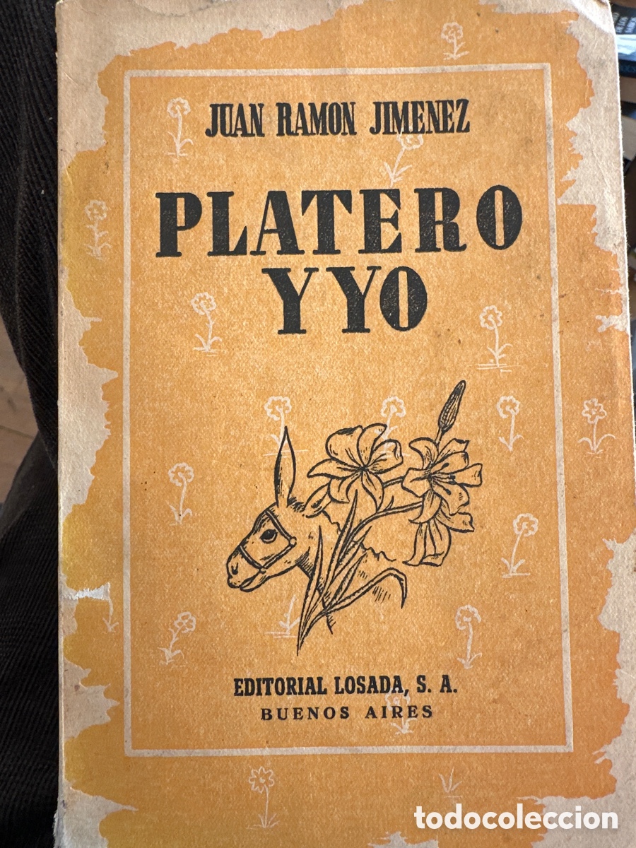 Libros de segunda mano: Platero y yo es 1961, Buenos Aires - Foto 1