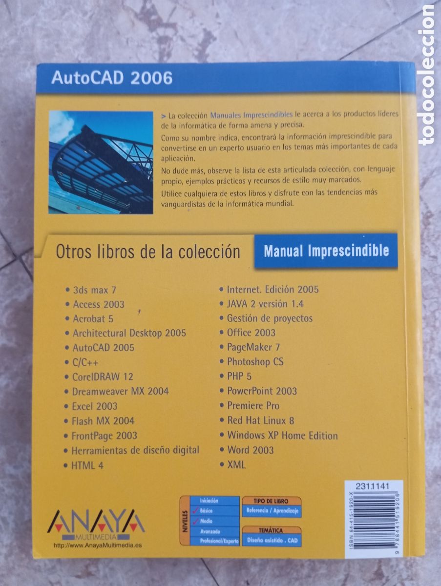 Libros de segunda mano: AUTOCAD 2006 - ANAYA - Foto 4