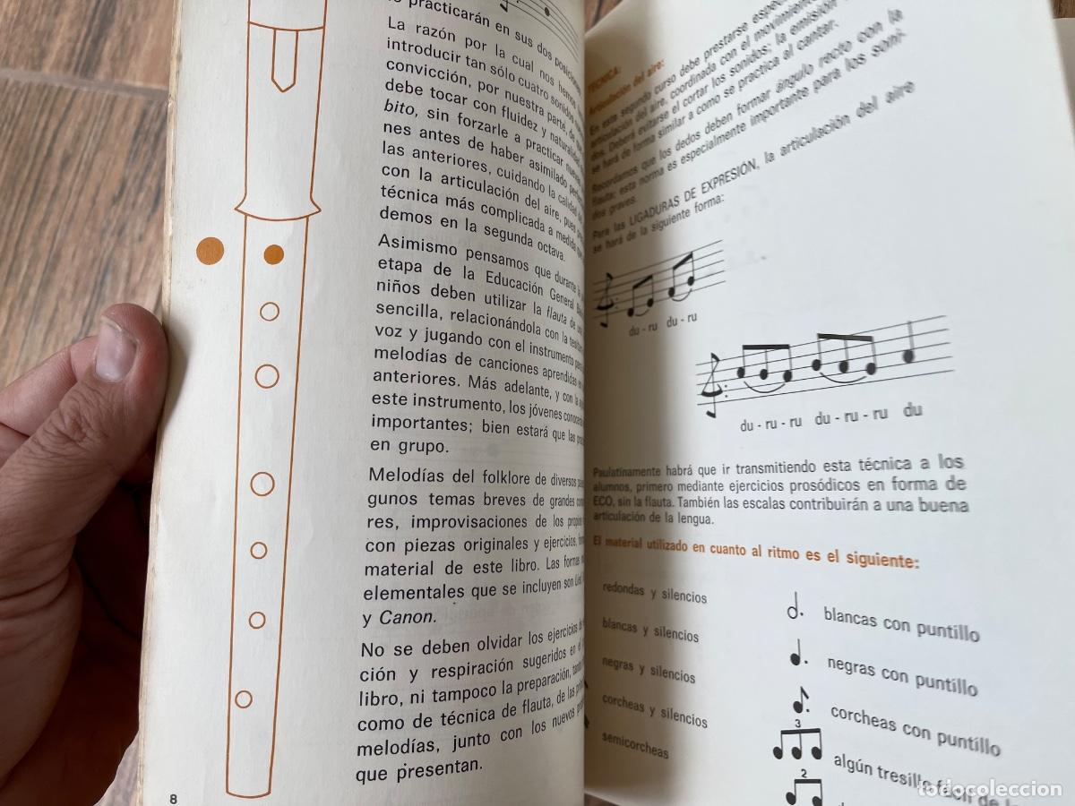 Libros de segunda mano: Libro de texto editorial EDELVIVES ALLEGRO 5 Flauta II - Foto 9