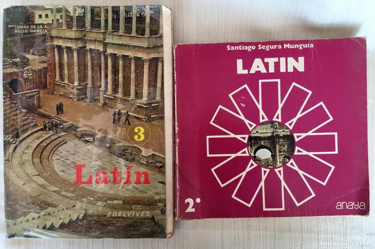 Libros de segunda mano: Lote de dos libros de lat&iacute;n de BUP y diccionario con ap&eacute;ndice de gram&aacute;tica - Foto 2