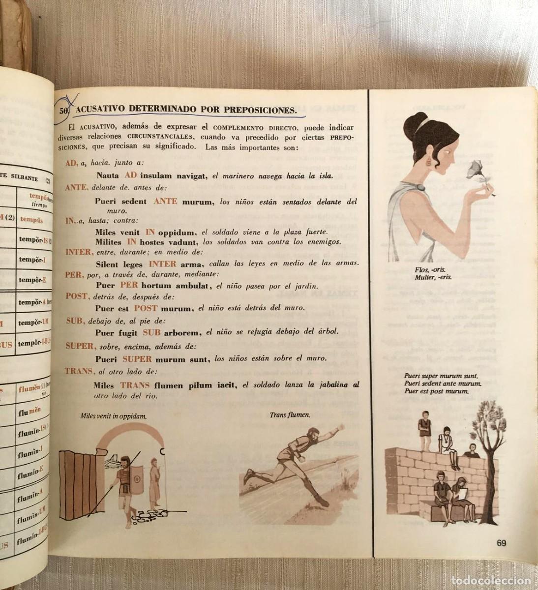 Libros de segunda mano: Lote de dos libros de lat&iacute;n de BUP y diccionario con ap&eacute;ndice de gram&aacute;tica - Foto 11