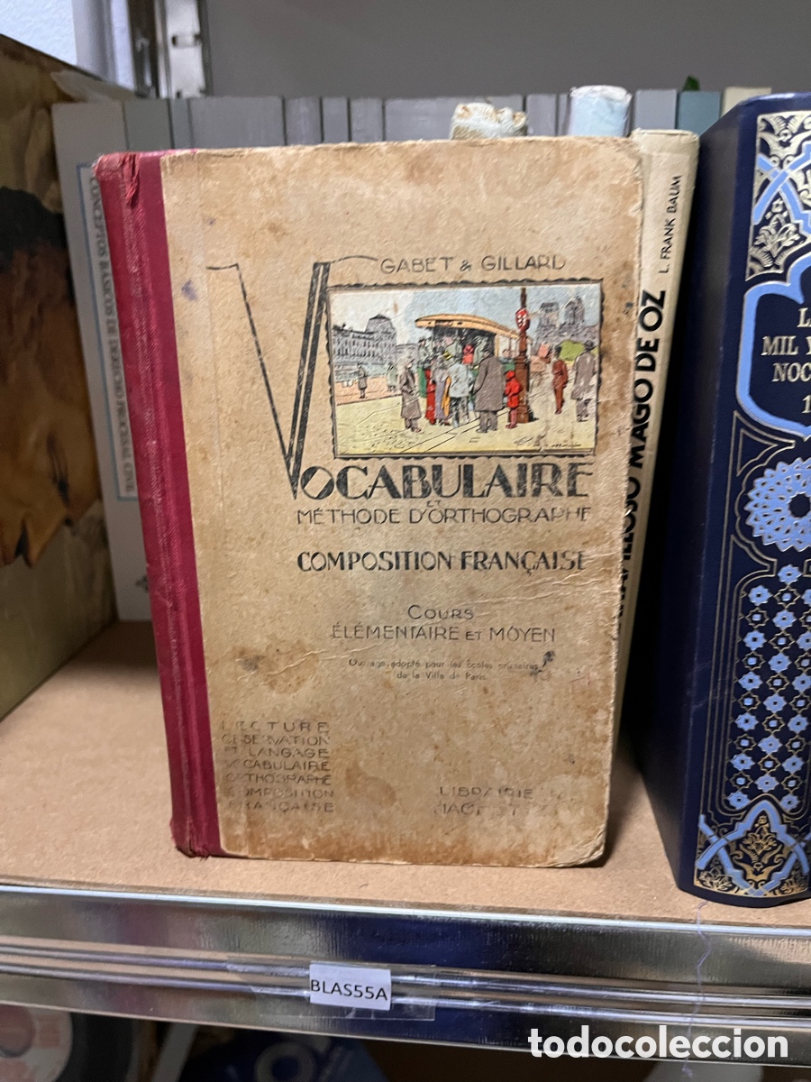 Libros de segunda mano: Blas55A vocabulaire methode d&rsquo;ortographe 1940 - Foto 1