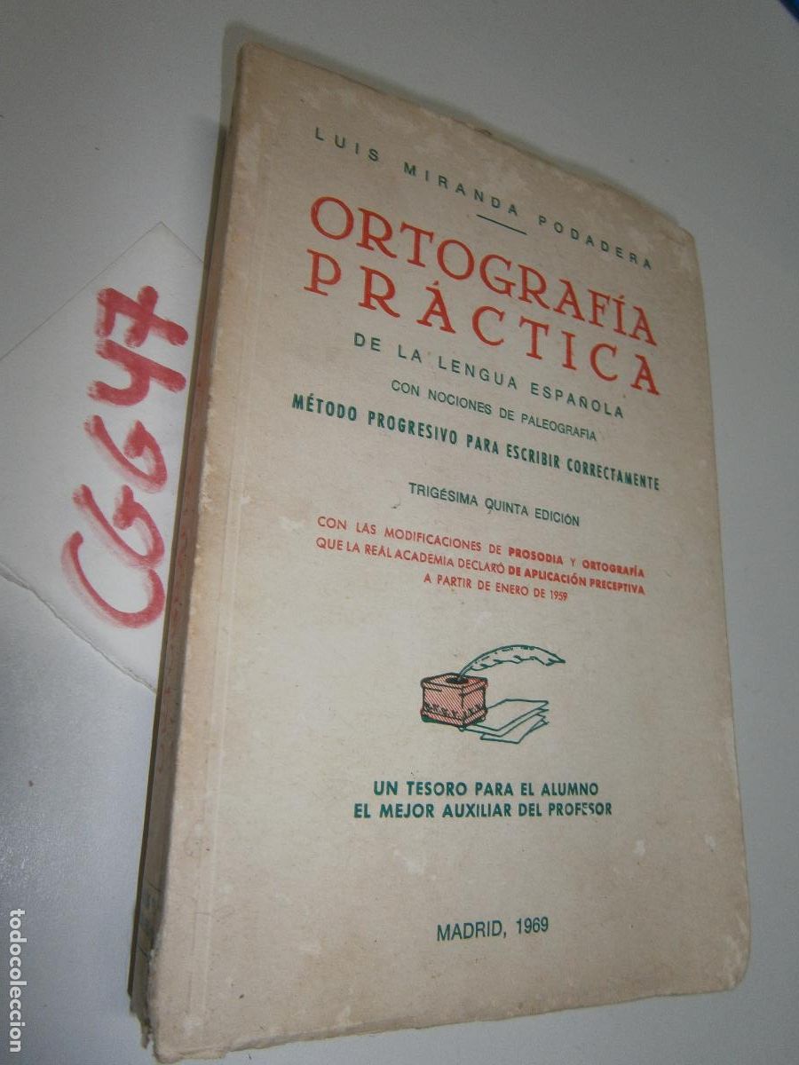 Libros de segunda mano: ANTIGUO LIBRO DE TEXTO - ORTOGRAFIA PRACTICA - Foto 1
