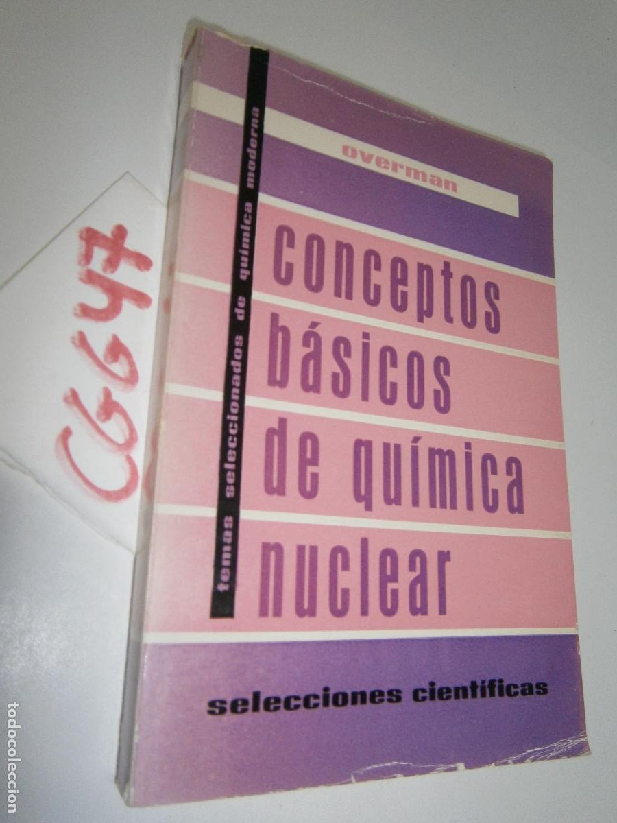 Libros de segunda mano: ANTIGUO LIBRO DE TEXTO - CONCEPTOS BASICOS DE QUIMICA NUCLEAR - Foto 1
