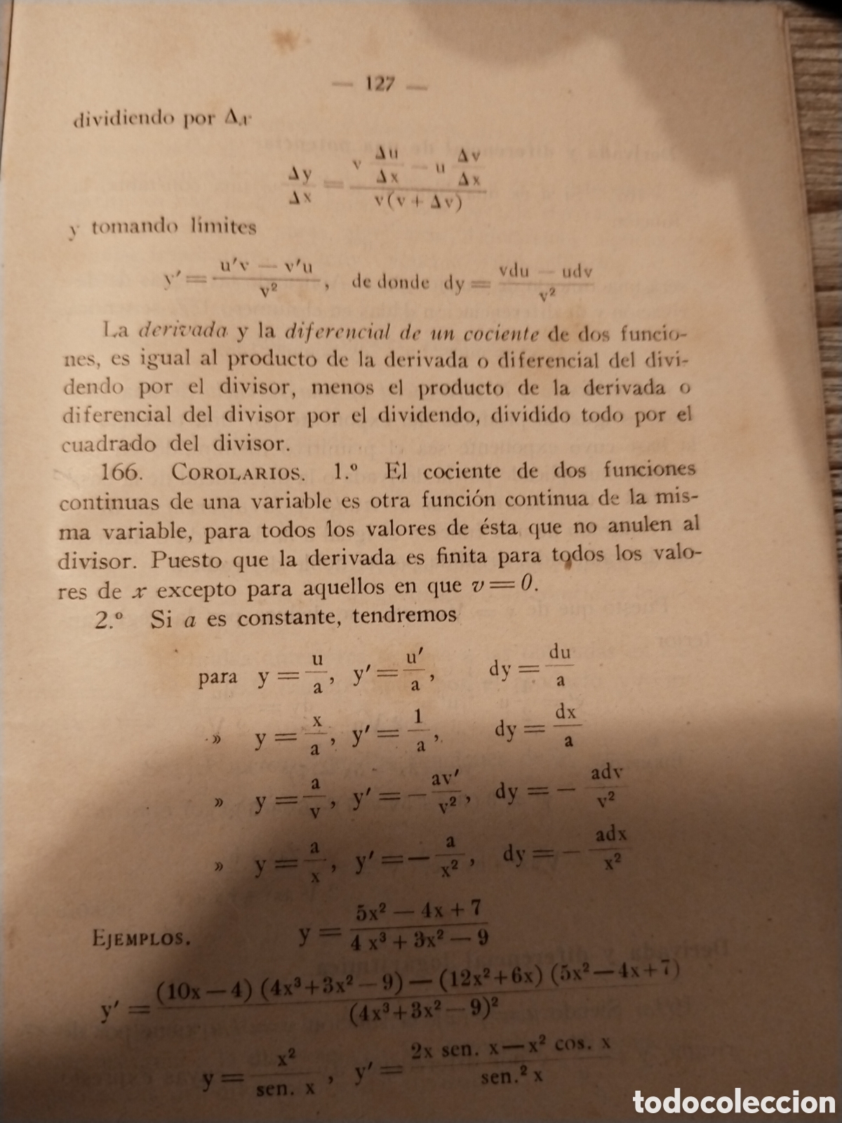 Libros de segunda mano: &Aacute;lgebra superior. 1939 - Foto 3
