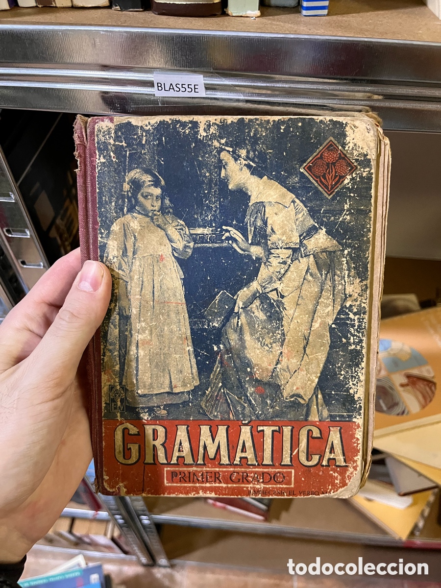Libros de segunda mano: Blas55E Gram&aacute;tica primer grado. Editorial Luis Vives Zaragoza - Foto 1