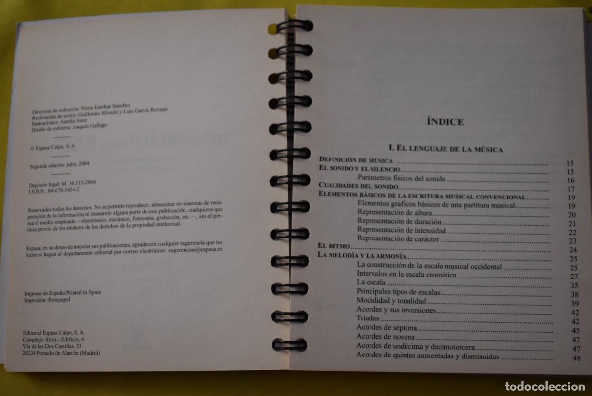 Libros de segunda mano: Libro de testo. 1&ordm; ESO. M&uacute;sica f&aacute;cil. Editorial Espasa - Foto 4
