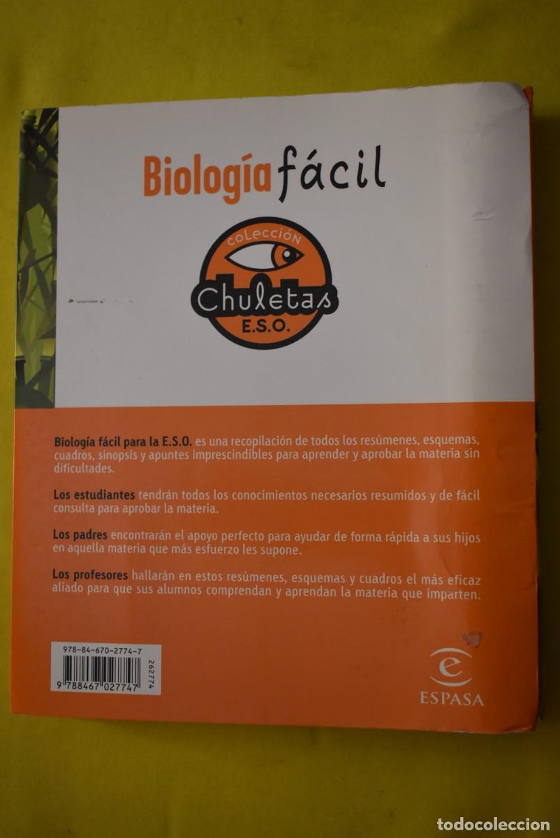 Libros de segunda mano: Libro de testo. 1&ordm; ESO. Biolog&iacute;a f&aacute;cil. Editorial Espasa - Foto 6