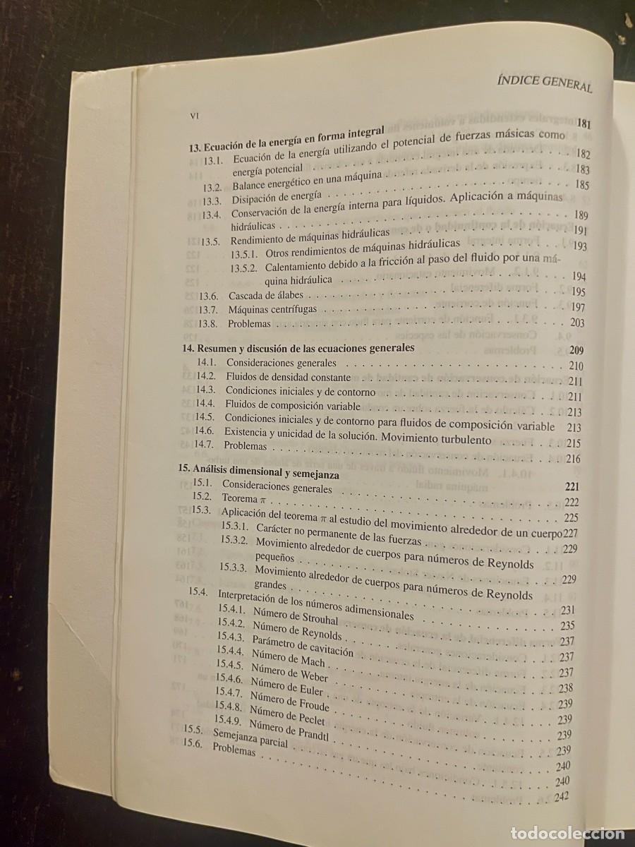 Libros de segunda mano: Mec&aacute;nica de Fluidos | 2006 Thomson - Foto 6