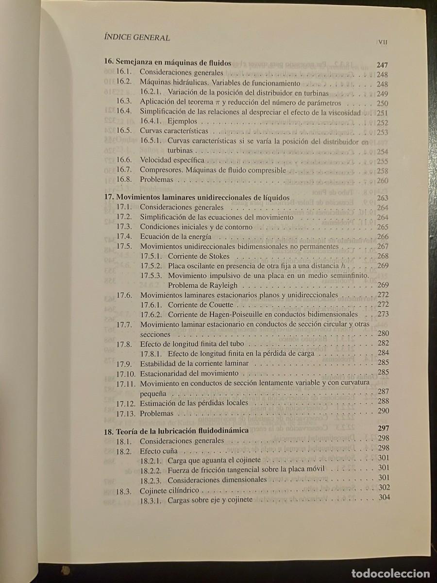 Libros de segunda mano: Mec&aacute;nica de Fluidos | 2006 Thomson - Foto 7