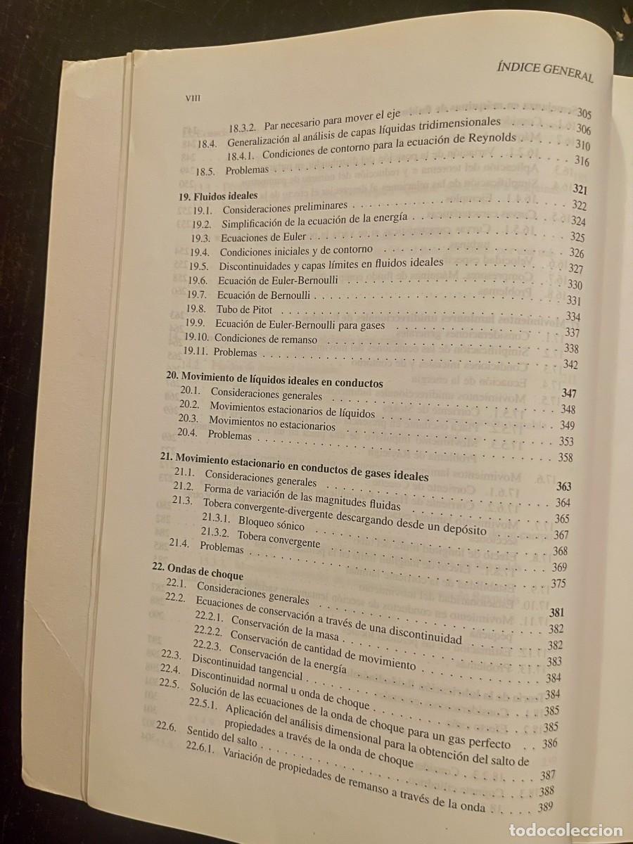 Libros de segunda mano: Mec&aacute;nica de Fluidos | 2006 Thomson - Foto 8