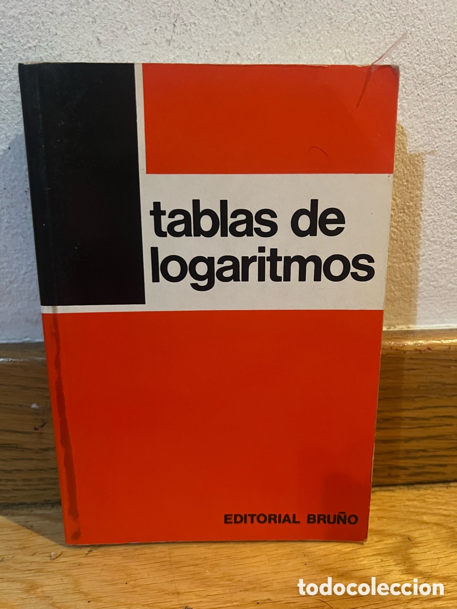 Libros de segunda mano: tablas de logaritmos EDITORIAL BRU&Ntilde;O - Foto 1
