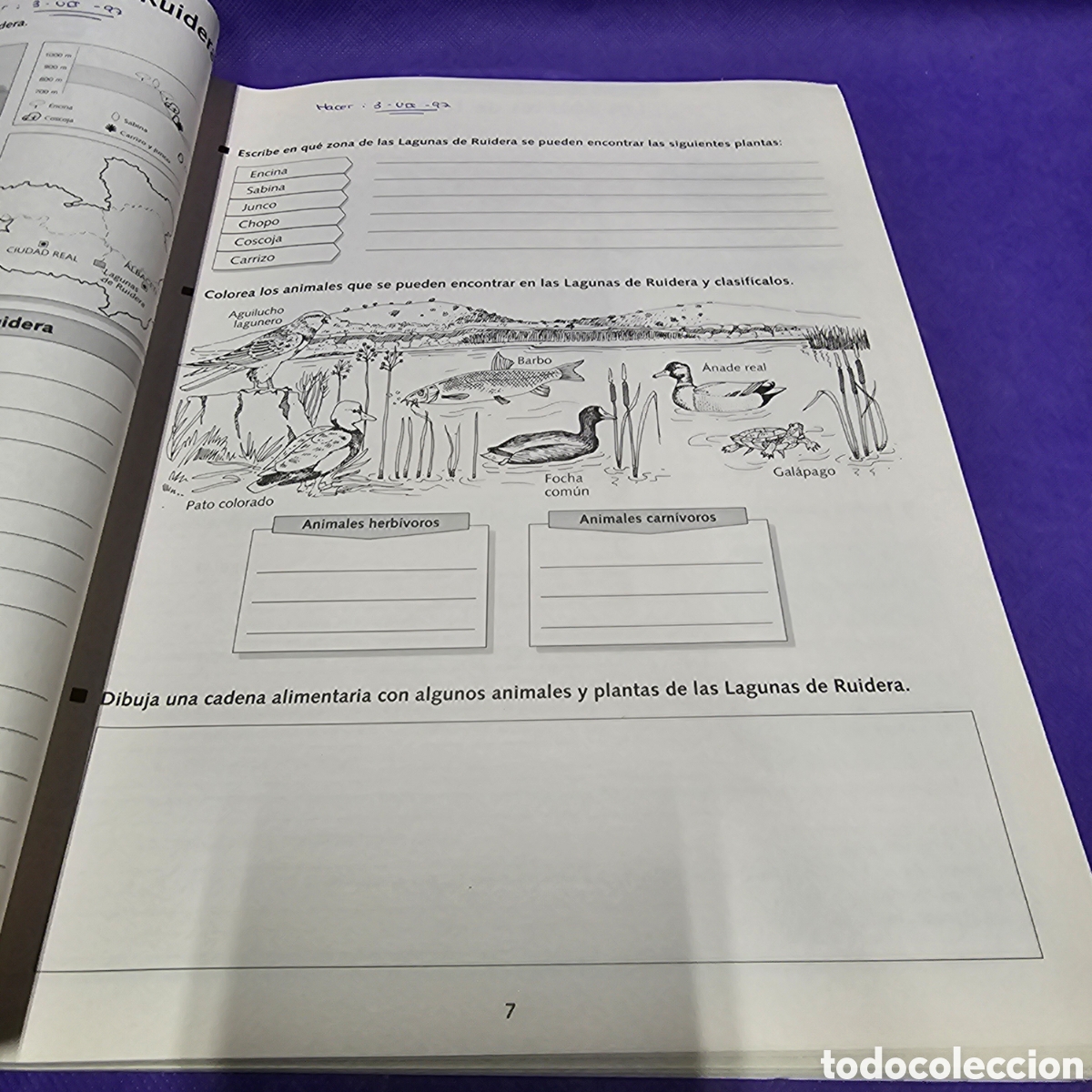 Libros de segunda mano: conocimiento del medio castilla la mancha 5&ordm; - Foto 3