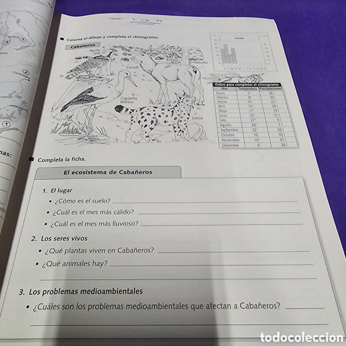 Libros de segunda mano: conocimiento del medio castilla la mancha 5&ordm; - Foto 4