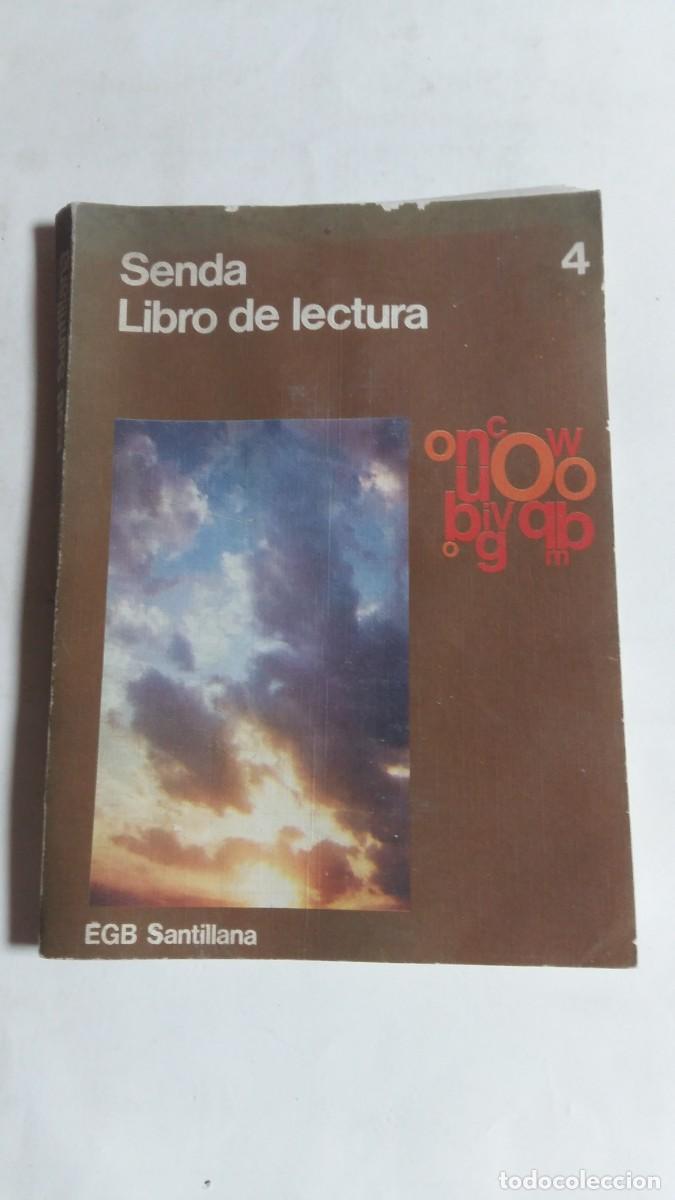 Libros de segunda mano: Senda Libro de Lectura 4, EGB Santillana - Foto 1