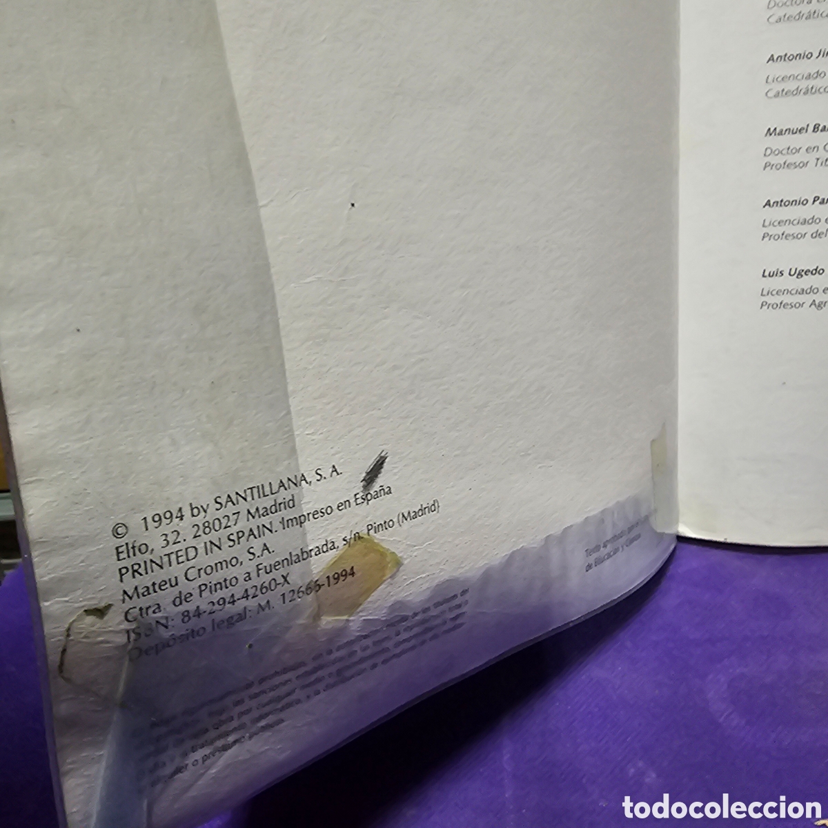 Libros de segunda mano: CIENCIAS NATURALES 3 BUP SANTILLANA - Foto 2