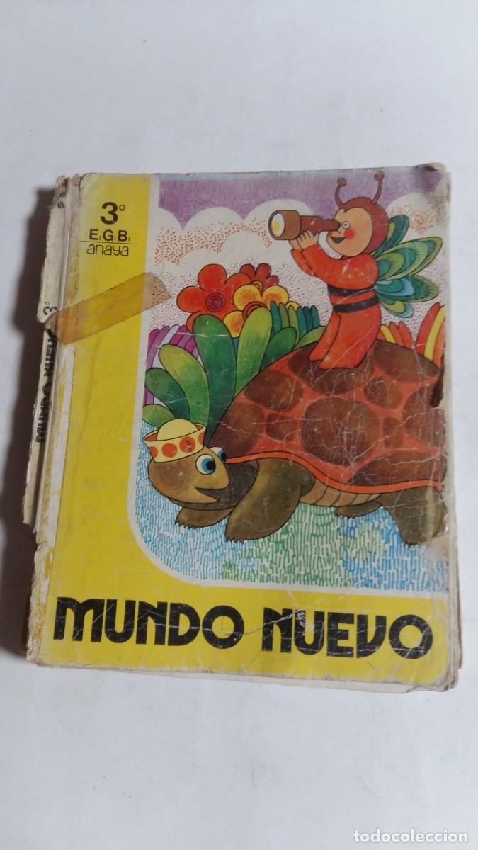 Libros de segunda mano: Mundo Nuevo 3&deg; EGB, Ediciones Anaya - Foto 1