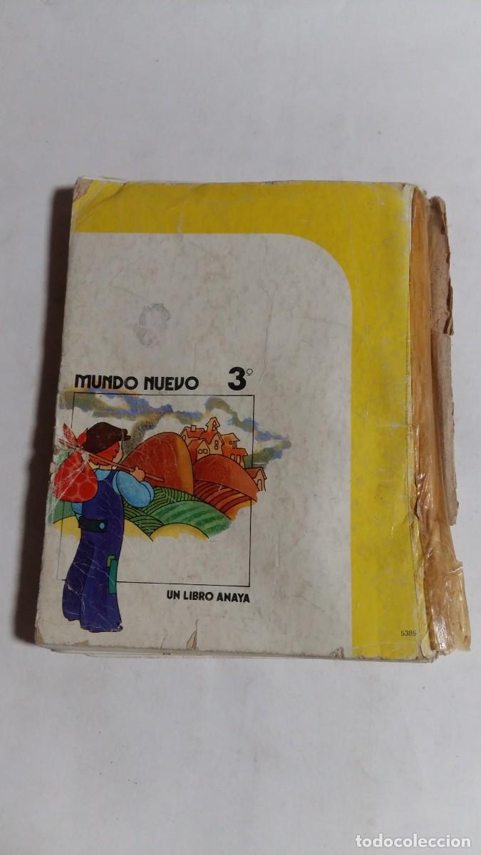 Libros de segunda mano: Mundo Nuevo 3&deg; EGB, Ediciones Anaya - Foto 2